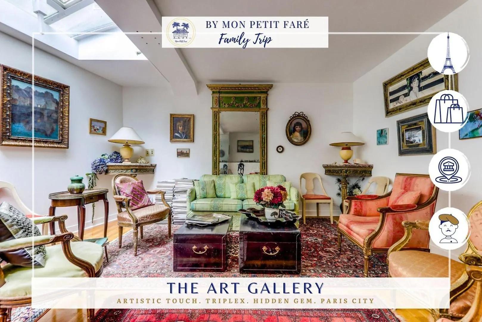 Galerie Des Arts - Elegant & Spacieux -Tour Eiffel Paris
